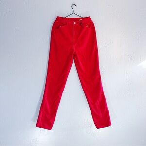 Rocky Mountain Vintage Western Red Mom Jeans Size 11/12 26”